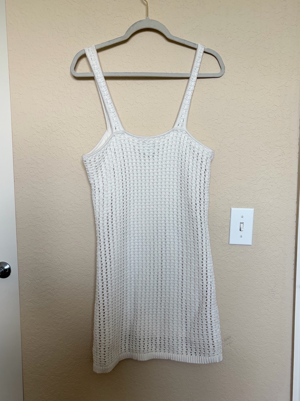 GAP White Crochet Sleeveless Mini Dress - Picture 2 of 8